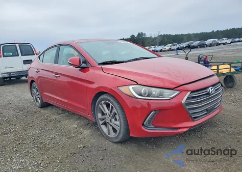 2017 Hyundai Elantra Se from USA, damaged, VIN 5NPD84LFXHH004489